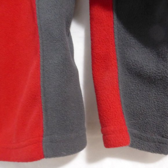 EDDIE BAUER, red & grey, fleece jacket, small, 8 - Picture 4 of 6
